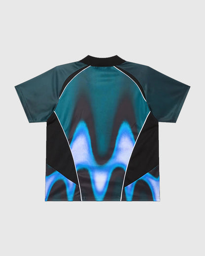 Obey Jersey - Blurred Soccer - Dark Teal Multi