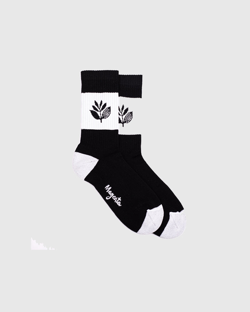 Magenta Chaussettes - Stripe - Black
