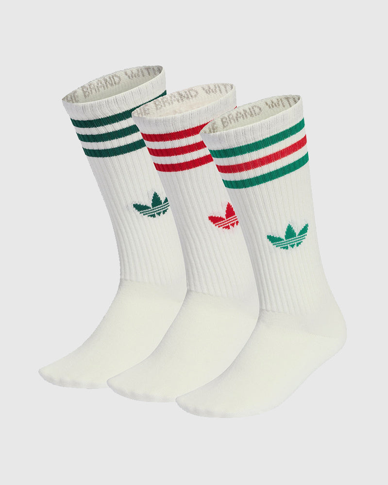 Adidas Chaussettes - Green/Red/White
