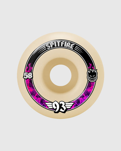 Spitfire Wheels - F4 Radial Soft Slider - 58mm - 93D