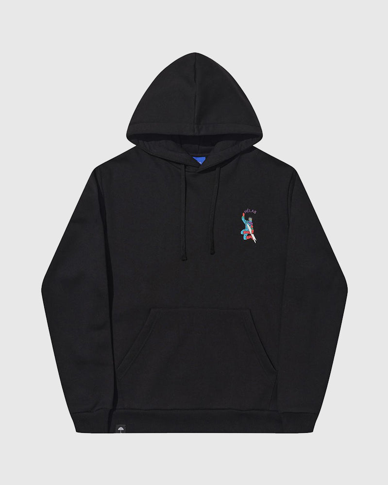 Hélas Hoodie - Splash - Black