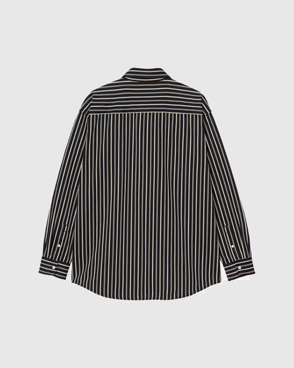 Carhartt WIP Chemise - L/S Palance Shirt - Palance Stripe/Black