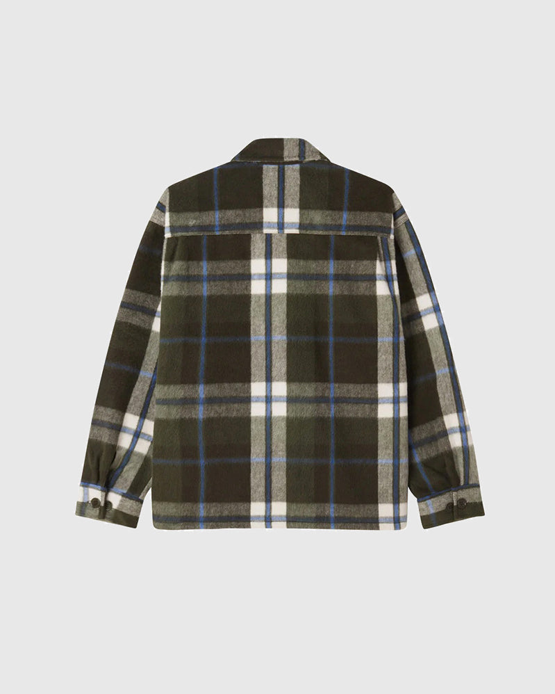 Obey Jacket - Stanton Shirt - Rosin/Multi