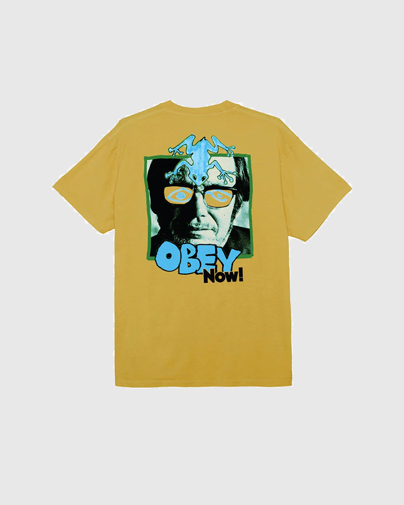 Obey Tee - Obey Now ! - Pigment Sun Flower