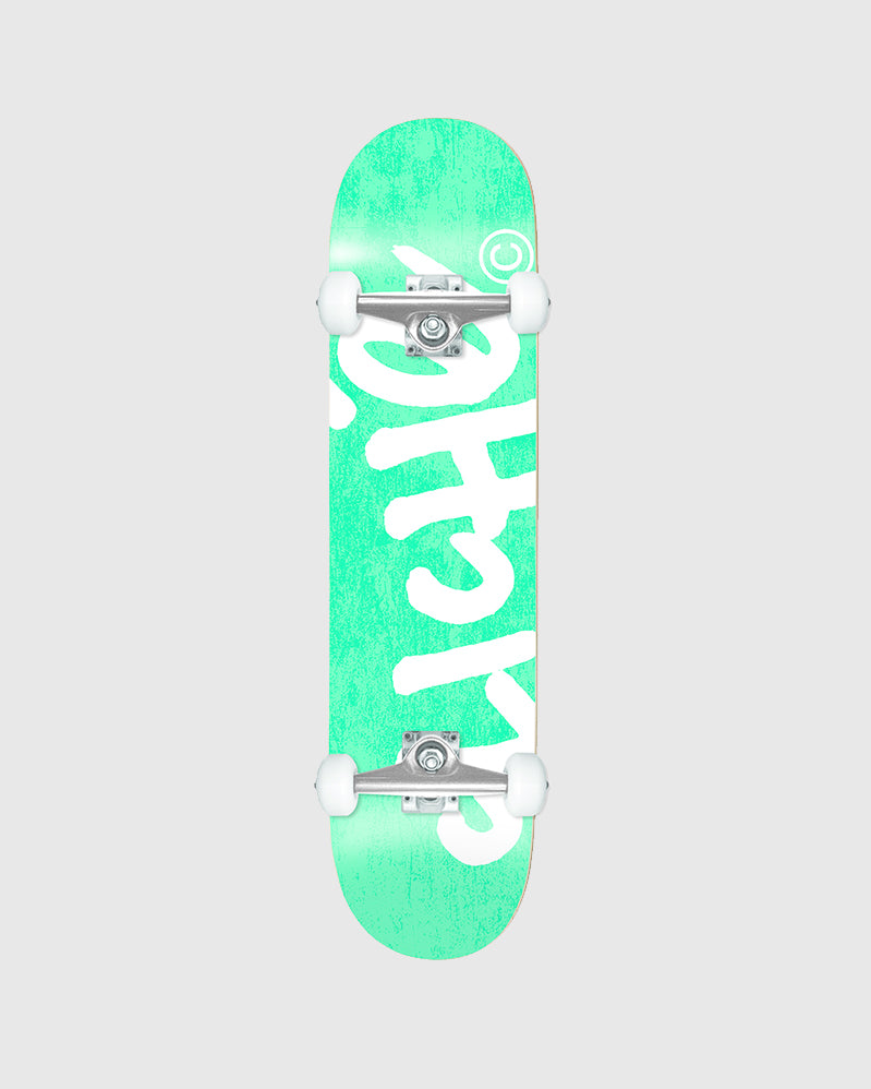 Cliché Complete - Handwritten Teal - 7.375"