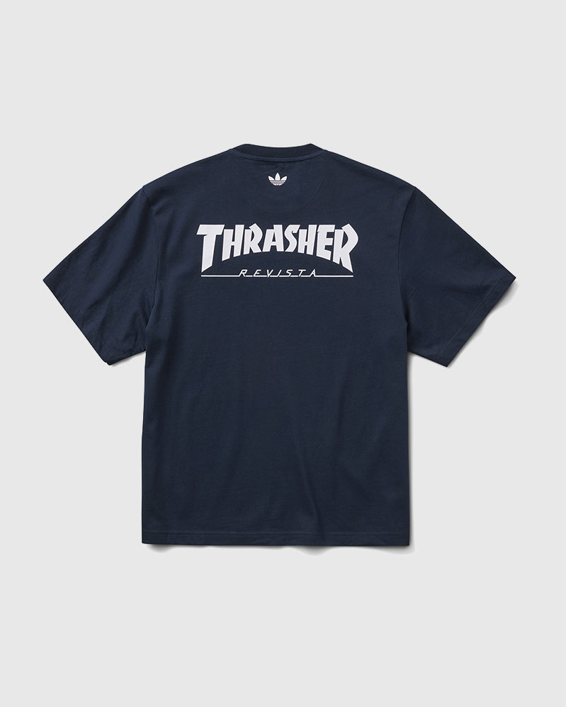 Adidas x Thrasher - AFA Tee 2 - Black/Navy