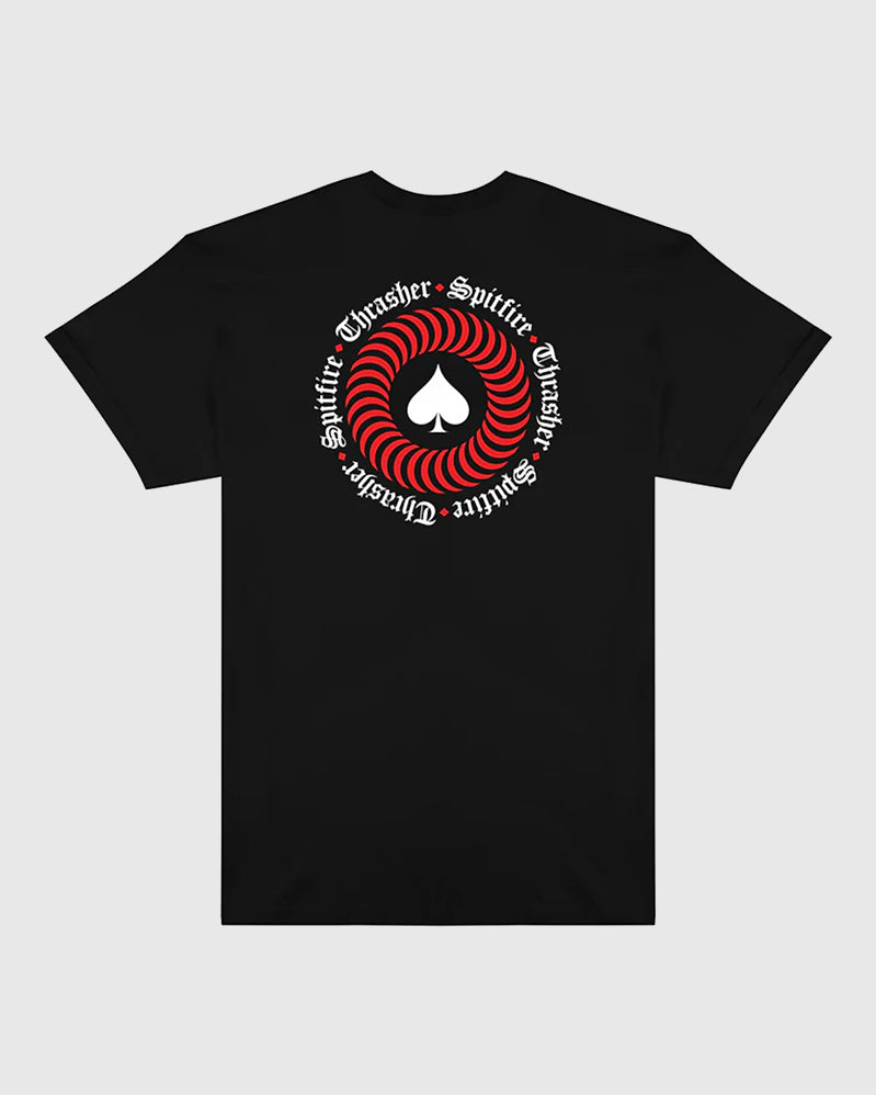 Thrasher Tee - Spitfire The End Oath - Black
