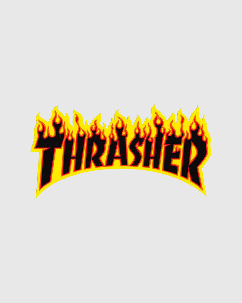 Thrasher Sticker - Flame - Medium