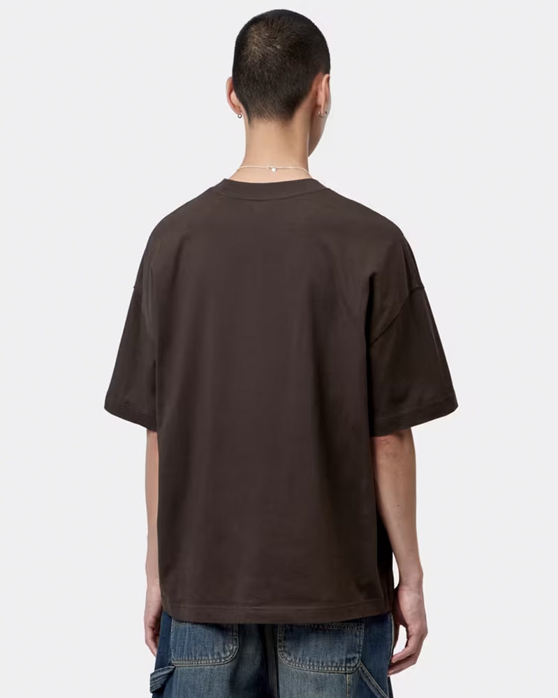 Carhartt WIP Tee - Signature Script - Tobacco