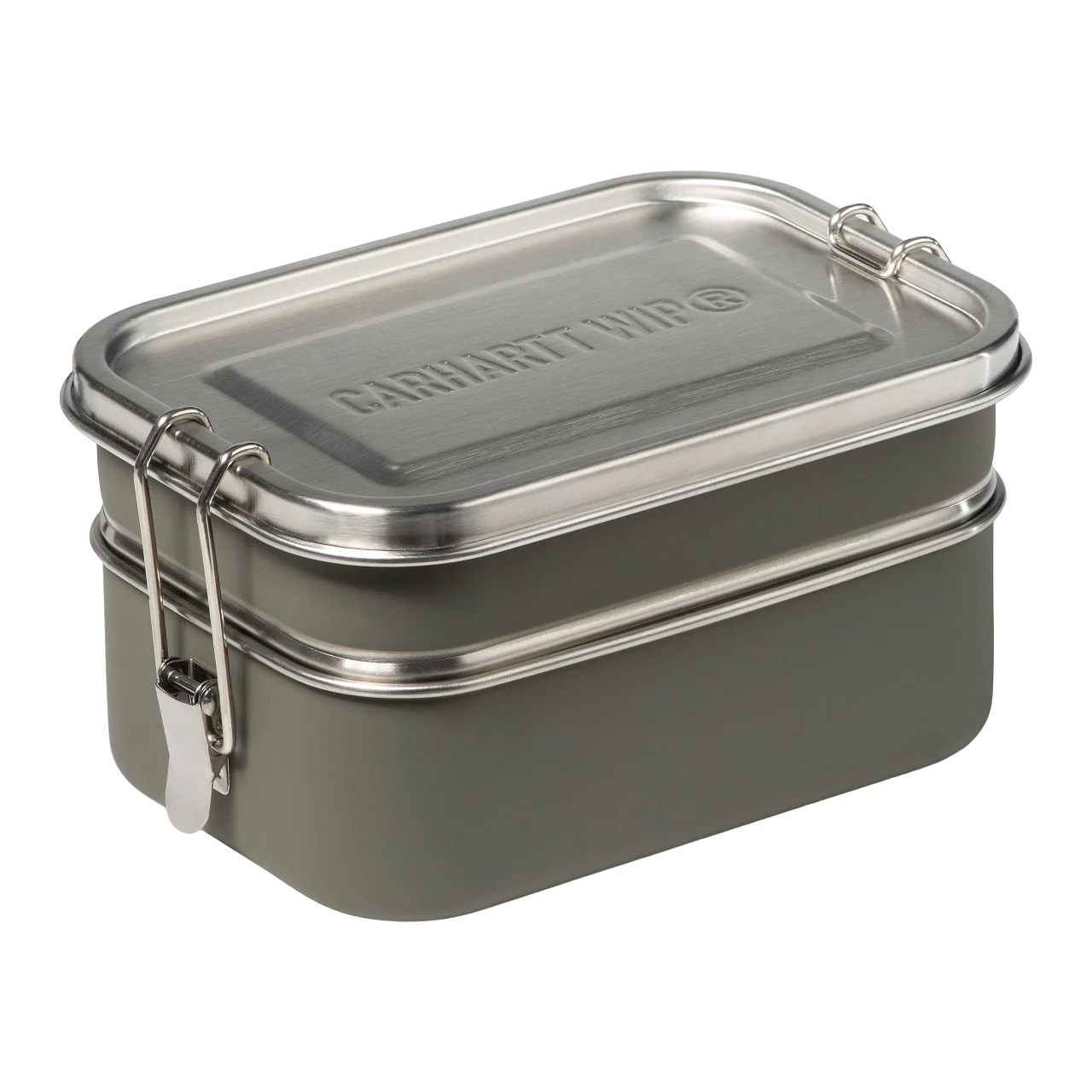 Carhartt WIP Lunch Box - Tour Lunch Box Metal - Smoke Green