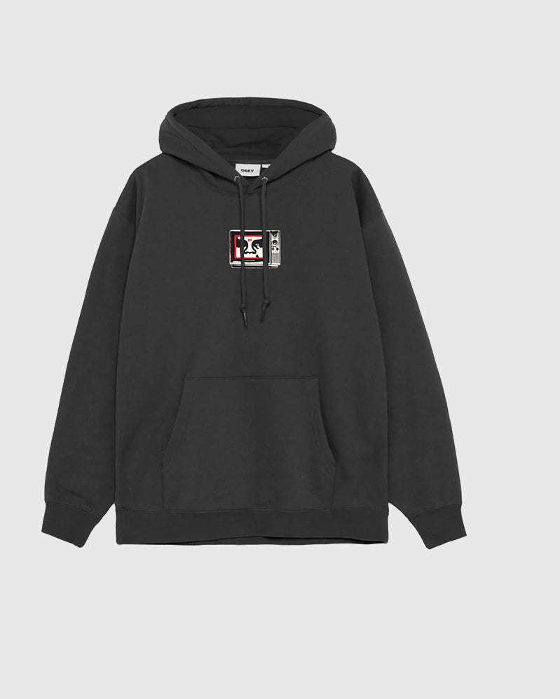 Obey Hoodie - TV - Black