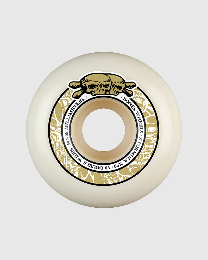 Bones Wheels - XF V8 Double Wides - 54mm - 99A