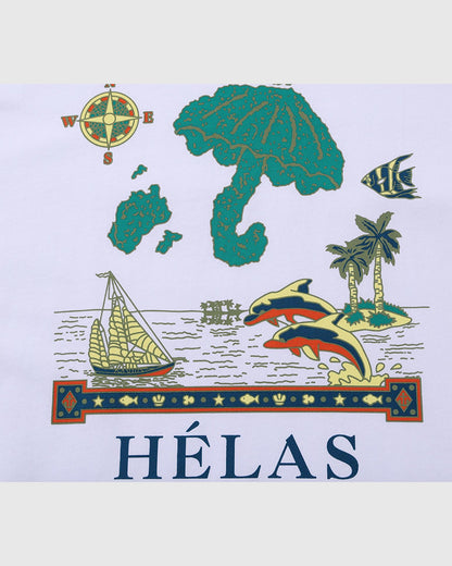 Helas Tee - Vacances - White