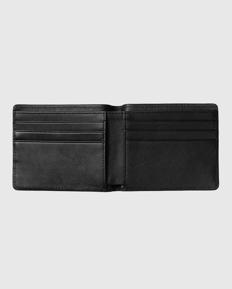 Carhartt WIP Wallet - Vegas Billfold - Black / Silver