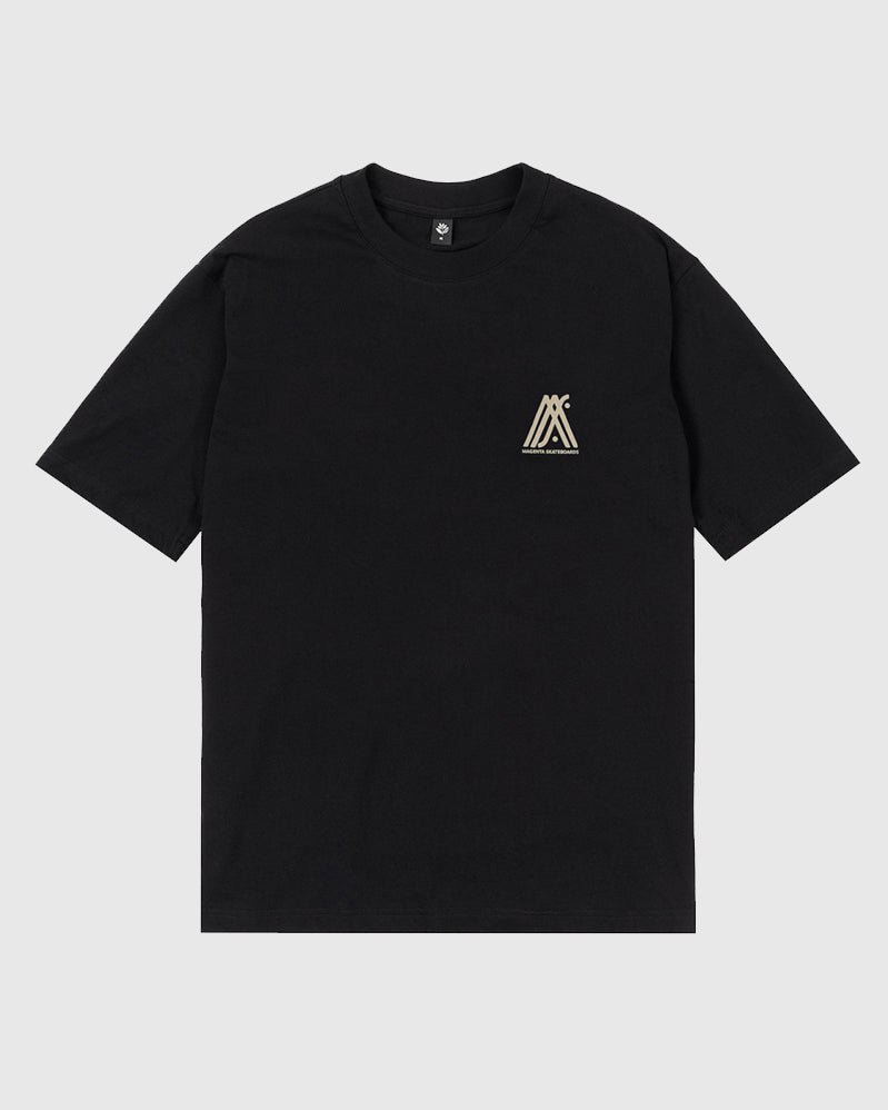 Magenta Tee - Vienna Tee - Black