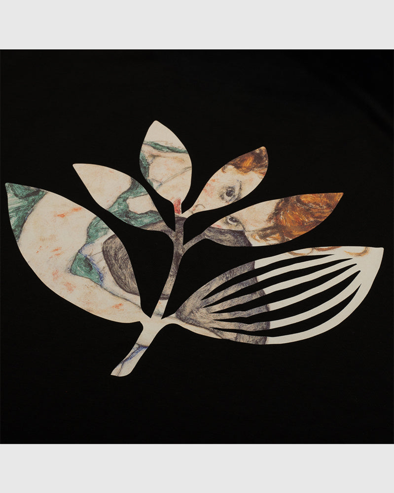 Magenta Tee - Vienna Tee - Black