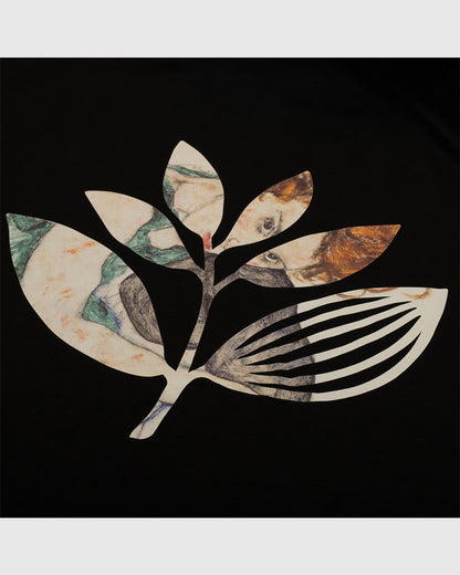 Magenta Tee - Vienna Tee - Black