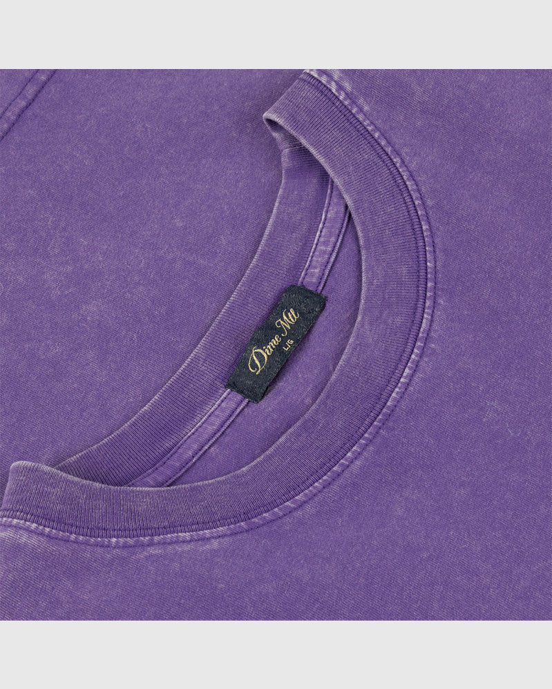 Dime Tee - Small Logo - Faded Iris