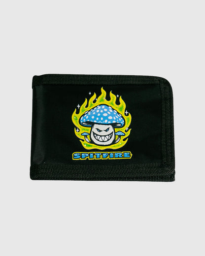 Spitfire Porte Monnaie - Mushroom Bighead - Black/Yellow