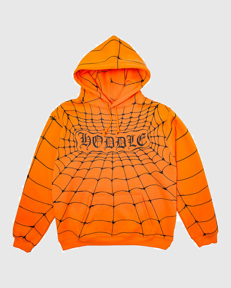 Hoddle Hoodie - Web - Orange