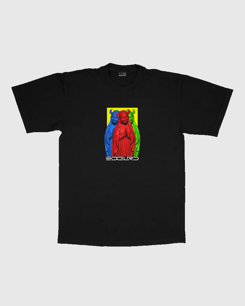 EDGLRD Tee - Virgin Mary - Black