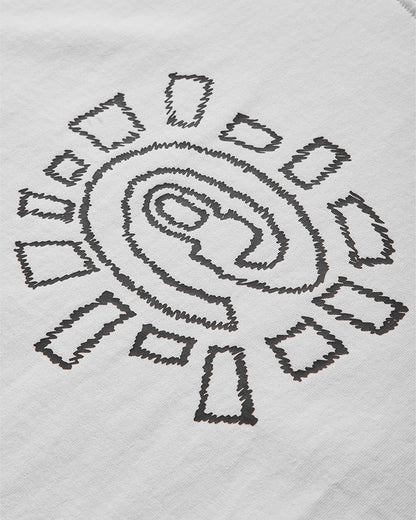 Always Tee - Sketchy Sun - White