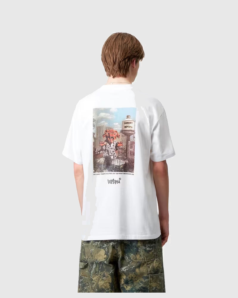 Carhartt WIP Tee - Wiptopia - White