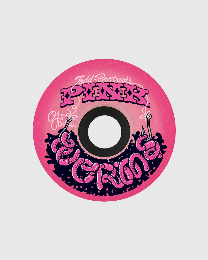 OJ Wheels - Super Juice Pink Worms - 60mm