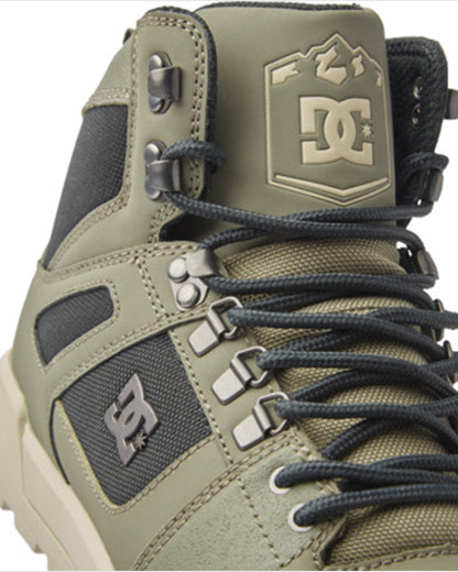 DC Shoes - Pure Hi Top WR - Green/Black
