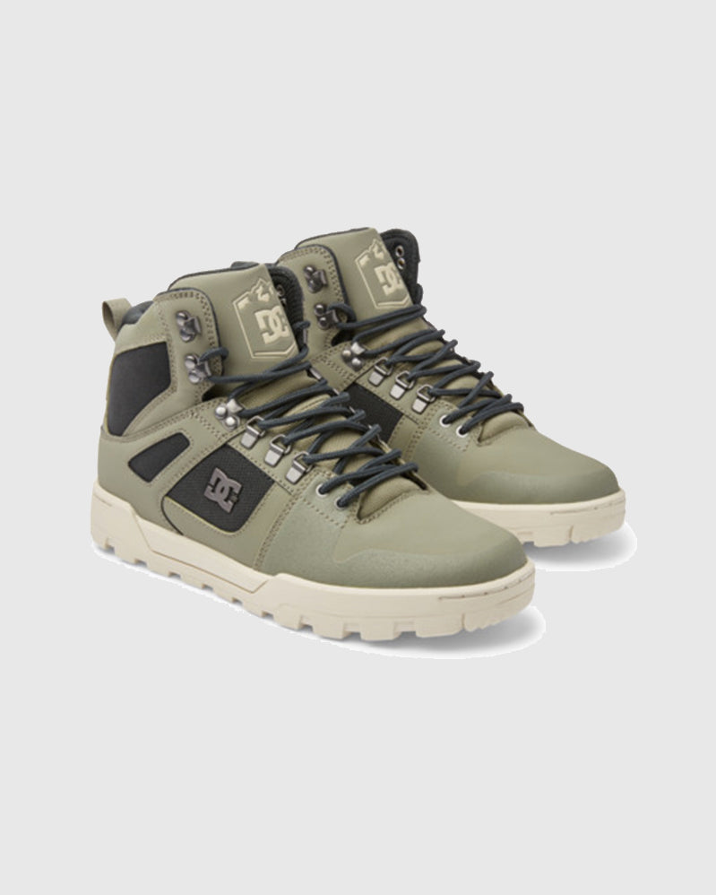 DC Shoes - Pure Hi Top WR - Green/Black