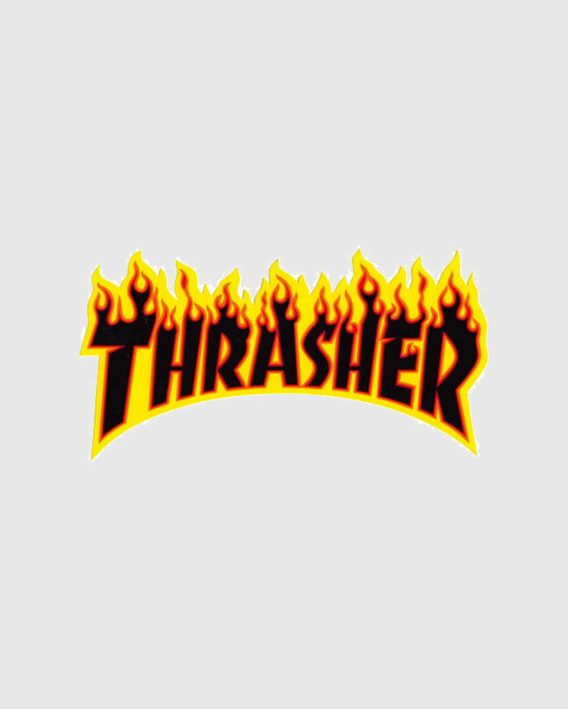 Thrasher Sticker - Flame - Large
