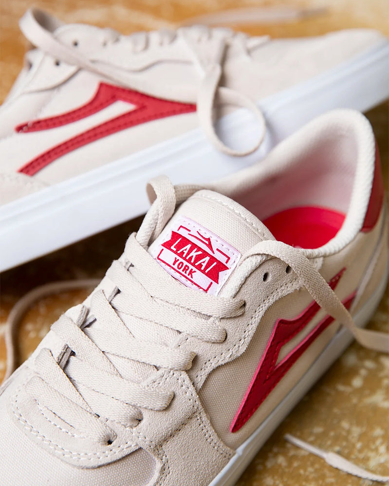 Lakai - York - White/Red