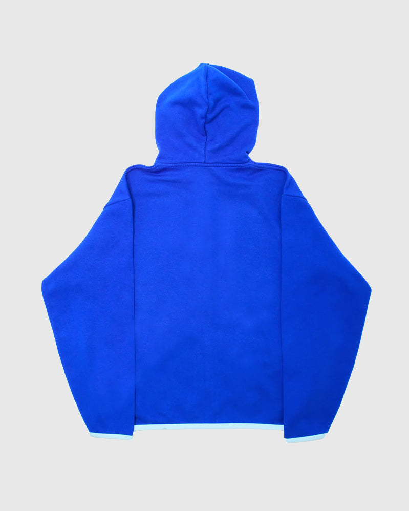 Mômes Hoodie - Zip Pocket - Blue