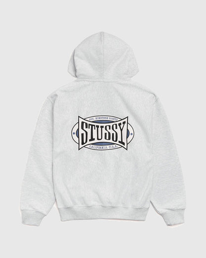 Stussy Champion Zip Hood - Ash Heather