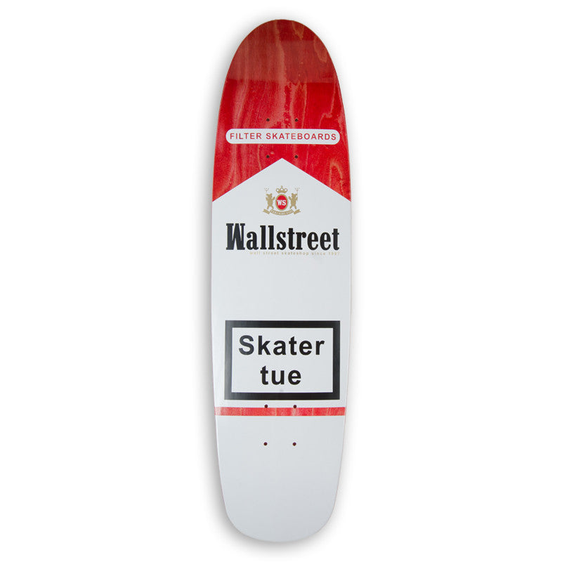 Wallstreet Board - Malbac Cruiser - Original Red - 8&quot;