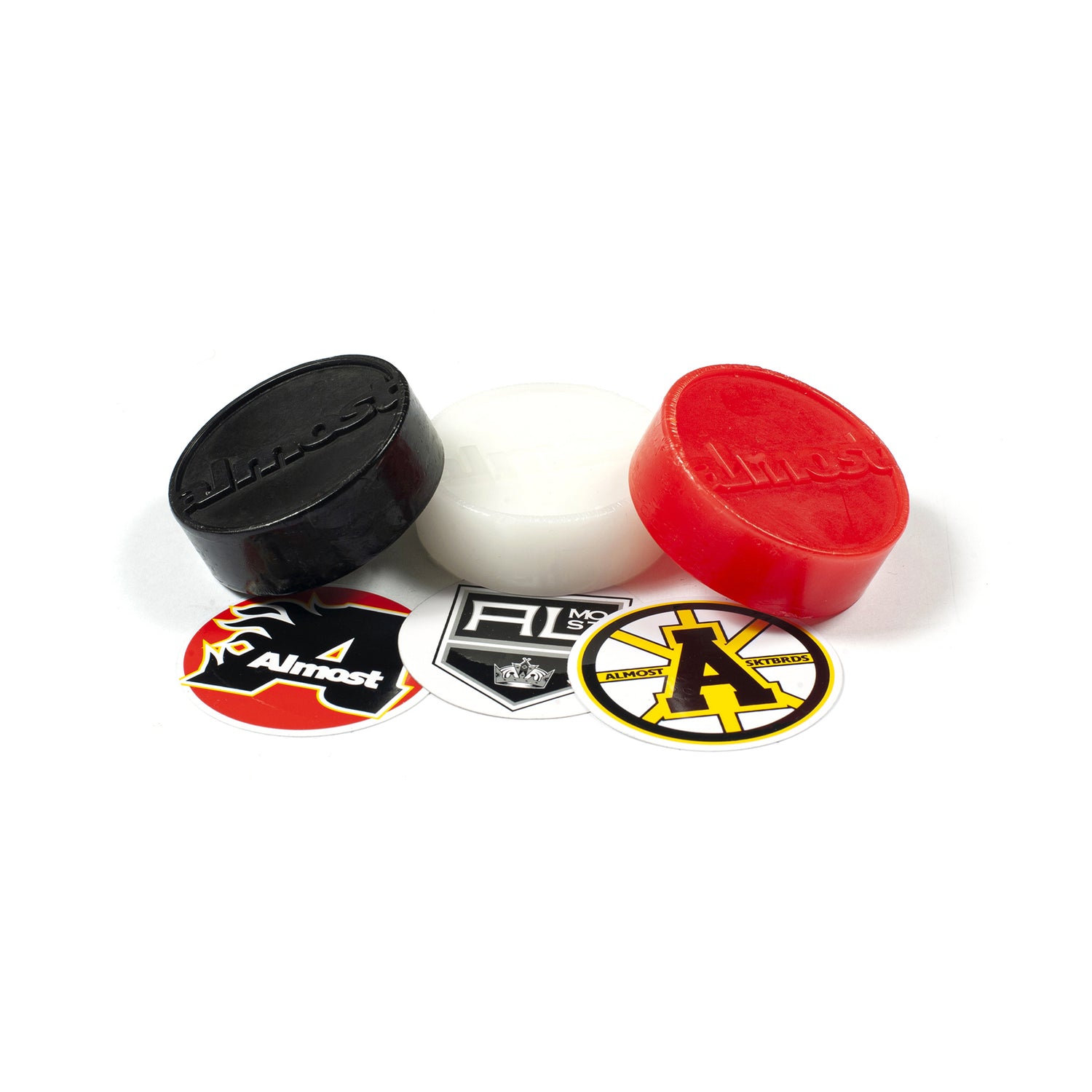 Almost Wax - Puck Red White/Black
