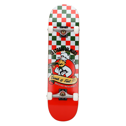 Wallstreet Skateboard Complet - Pizza Tomate Premium
