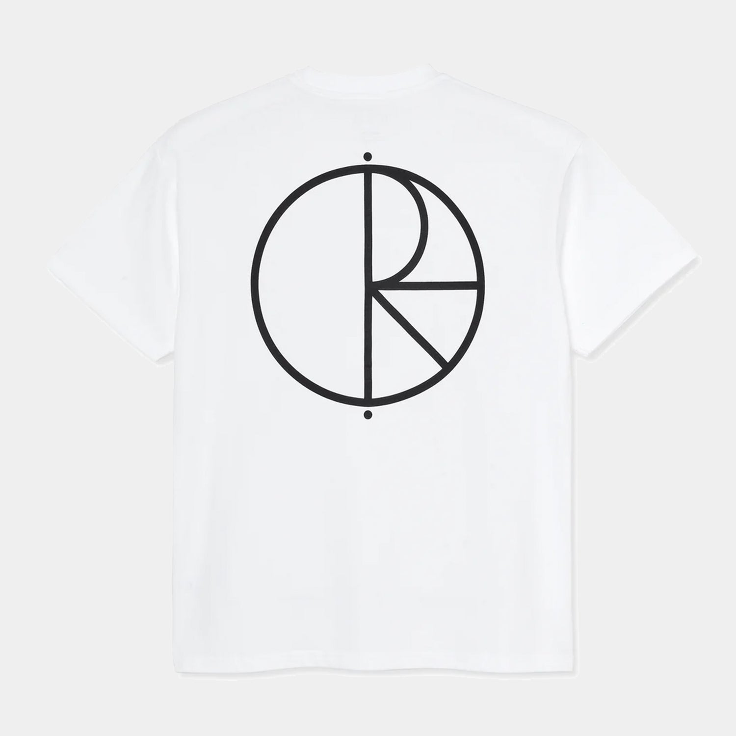 tee-shirt polar stroke logo blanc