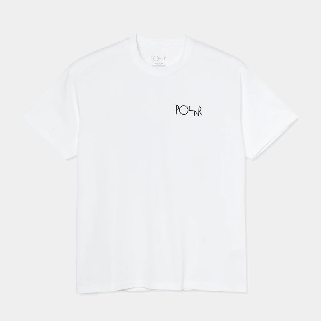 Polar Tee - Stroke Logo - White